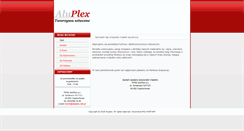 Desktop Screenshot of aluplex.com.pl